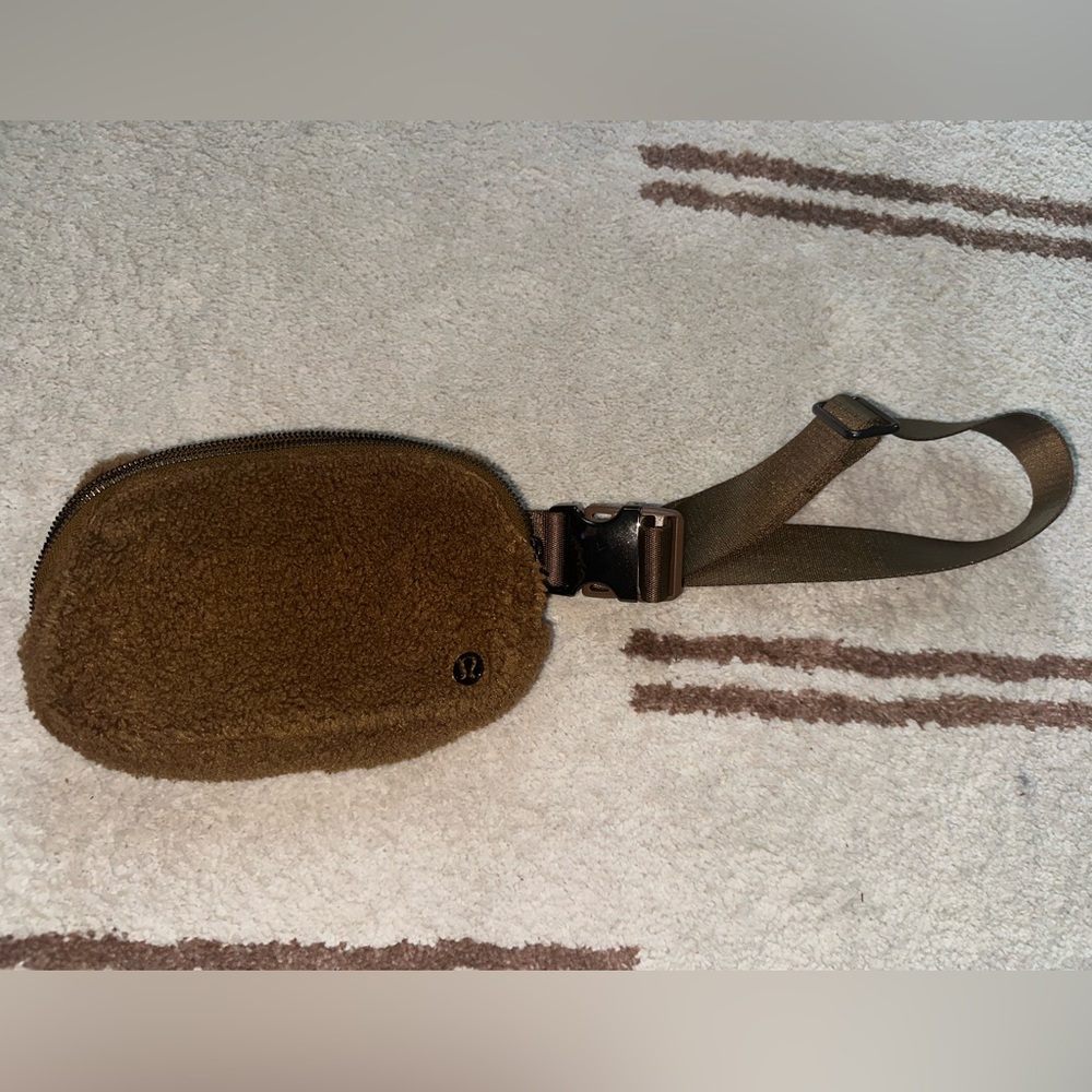 Fuzzy Lululemon Bag